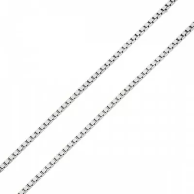 Corrente De Prata 925 Veneziana De 0,7mm Com 60cm - 203996 - Fábrica do Ouro ®️