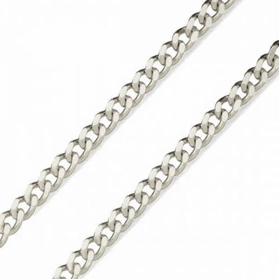 Corrente De Prata 925 Groumet De 5,3mm Com 60cm - 204078 - Fábrica do Ouro ®️