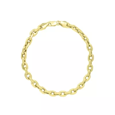 Pulseira De Ouro 18k Cartie De 4,0mm Com 22cm - 104336 - Fábrica do Ouro ®️
