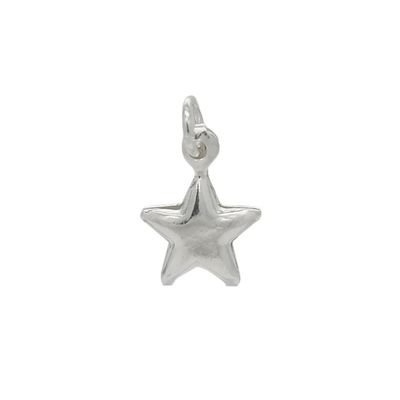 Pingente De Prata 925 Estrela - 204064 - Fábrica do Ouro ®️