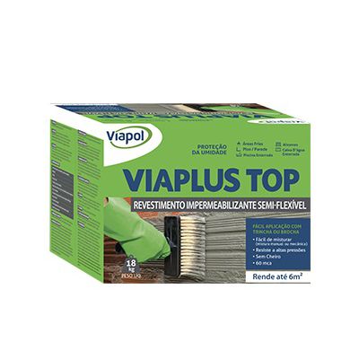 Viaplus Top 18KG - Revestimento Impermeabilizante Semi-flexível