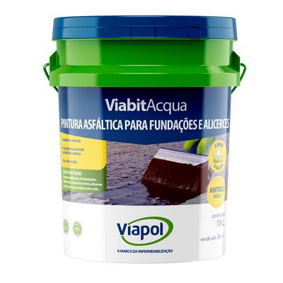 Viabit Acqua 18L - Emulsão Asfáltica