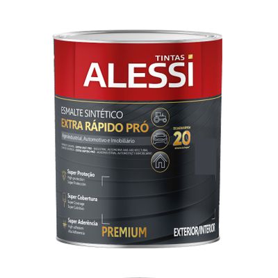 Alessi Esm Extra Rapido Premium Fosco Grafite Escuro 900ML