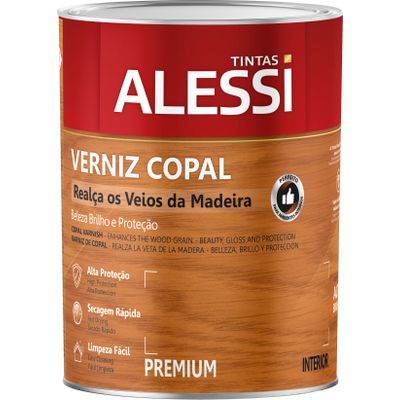 Alessi Verniz Copal Premium Alto Brilho 900ML