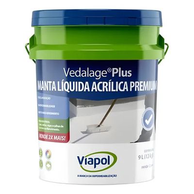 VIAPOL VEDALAGE PLUS BRANCO 12KG