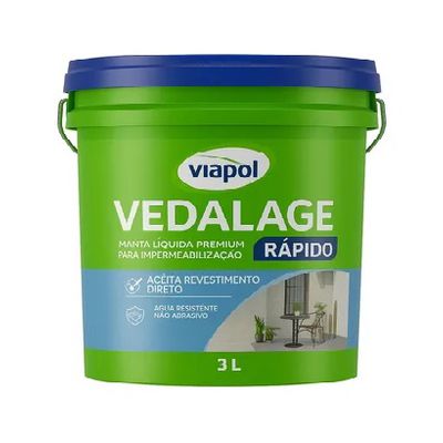 Manta Líquida Viapol Vedalage Rápido 3L
