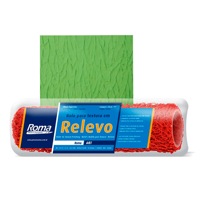 Rolo Textura Relevo 10CM
