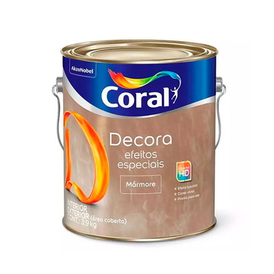 Coral Decora Efeito Marmore Base 3,9kg