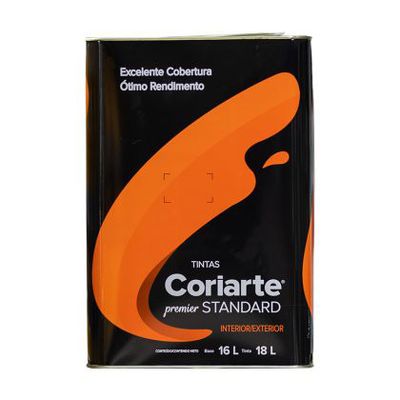 Coriarte Acrílico Semi Brilho Premier Verde Limão 18 Litros 