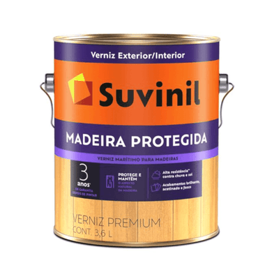 Suvinil Verniz Marítimo Brilhante Natural 3,6L