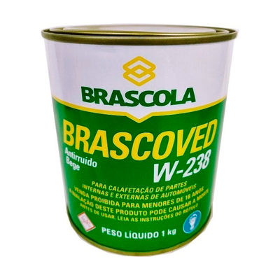 Brascoved Massa Anti-Ruído Bege W-238 