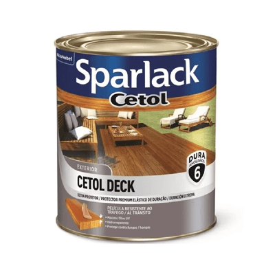 Cetol Deck Semi Brilho Natural Antideslizante 3,6L