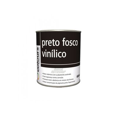 Preto Fosco Vinílico 600ML