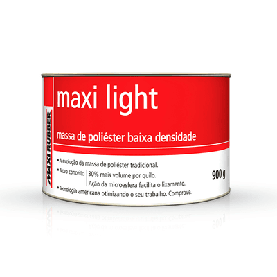 Massa Poliéster Maxi Light 900GR