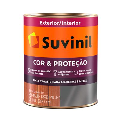 Suvinil Esmalte Cor E Proteção Branco Acetinado 900ml