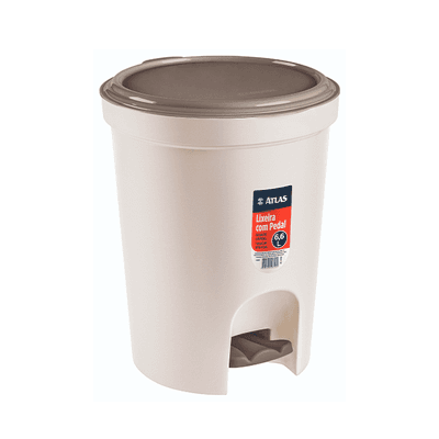 Lixeira Redonda com Pedal 6,6L