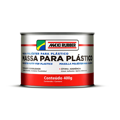 Massa Poliéster para Plástico 400GR