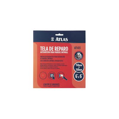Tela de reparo autoadesiva para drywall