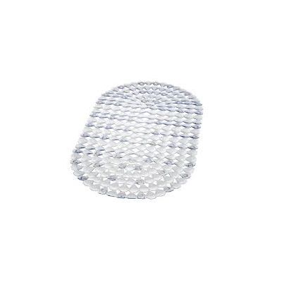 Tapete Banho Plastico Transparente 67X38CM