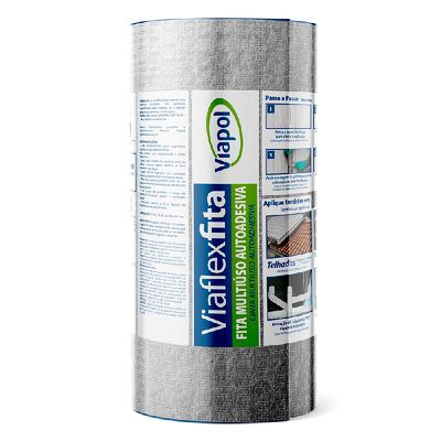Viaflex Fita 30CM x 1M - Fita Impermeável Autoadesiva 