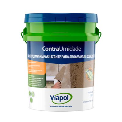  Aditivo Impermeabilizante Viapol Contra Umidade 18L 