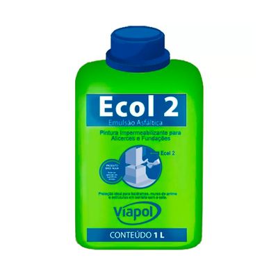 Emulsão Asfáltica Viapol Acqua 1L 