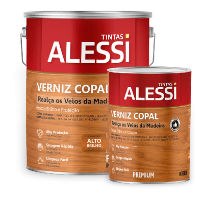 Alessi Verniz Copal Prem Alto Brilho 3,6L