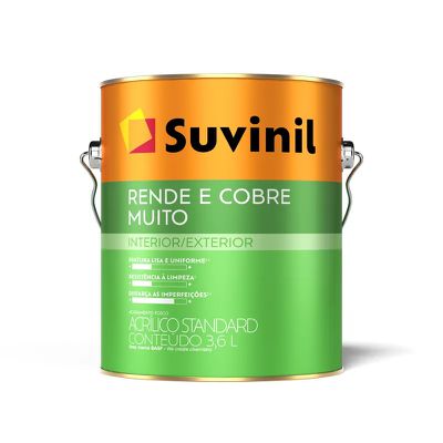 SUVINIL ACRILICO RENDE E COBRE MUITO BRANCO 3,6L