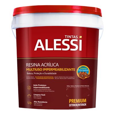 Alessi Resina Acrilica Prem Base Agua 18L