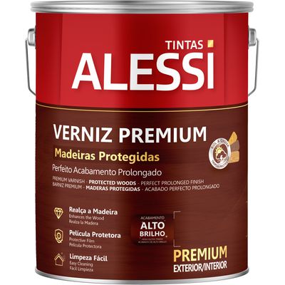 Alessi Verniz Tingidor Premium Alto Brilho 3,6L