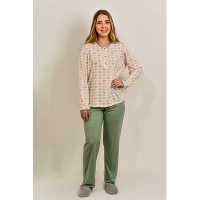 Pijama Feminino Joyce - 6360.455 - Gilda Moda Íntima