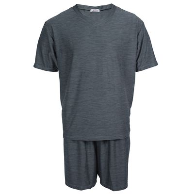 Pijama masculino liganete grafite mescla - 7790.49 - Gilda Moda Íntima