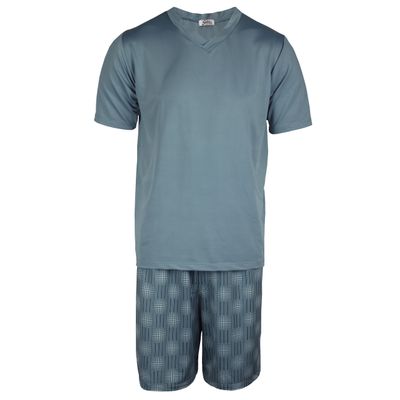Pijama Masculino Liganete azul esverdeado - 7791.5... - Gilda Moda Íntima