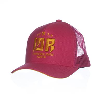 BONÉ IDR TRUCKER ABA CURVA OFICIAL - ROSA - IDR DOG SHOP