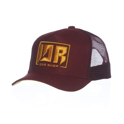 BONÉ IDR DOG SHOP TRUCKER ABA CURVA OFICIAL - VINH... - IDR DOG SHOP