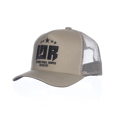 BONÉ IDR TRUCKER ABA CURVA OFICIAL - CAQUI - IDR DOG SHOP