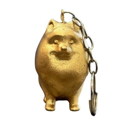 CHAVEIRO SPITZ ALEMÃO - OURO - IDR DOG SHOP