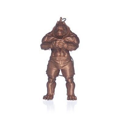 CHAVEIRO MASCOTE IDR OFICIAL - BRONZE - IDR DOG SHOP