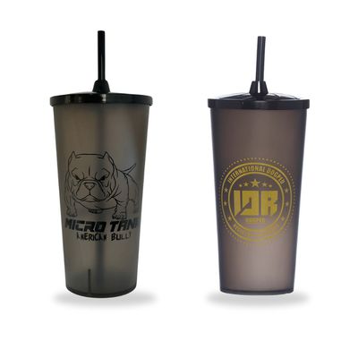 KIT 5 COPOS IDR + 5 COPOS MICRO TANK PRETO- 550ML - IDR DOG SHOP