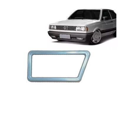 MOLDURA MAÇANETA INTERNA GOL SAVEIRO VOYAGE LADO ESQUERDO CINZA 1987 A 1997