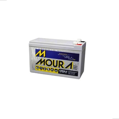 BATERIA ESTACIONARIA NOBREAK 12V 9A MVA9 MOURA