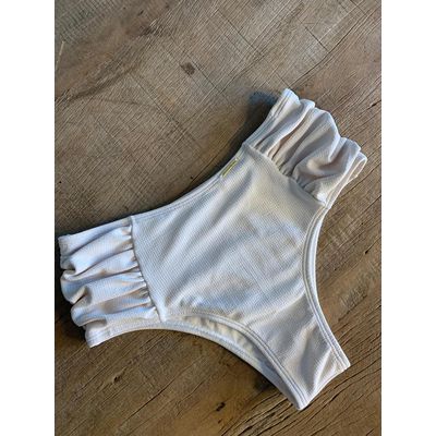 Calcinha de Biquíni Juliana Off White - 9001 - Jebelle