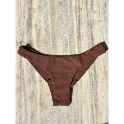 Calcinha de Biquíni Lyz Marrom Cacau - 9042 - Jebelle