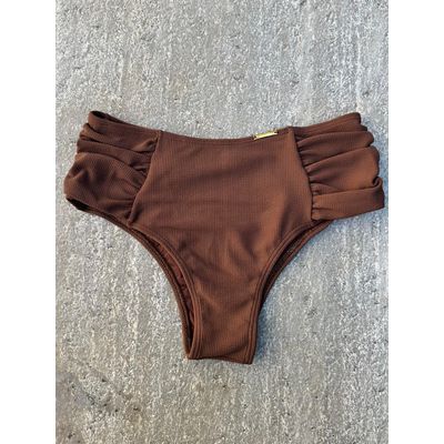 Calcinha de Biquíni Juliana Marrom Cacau - 9001 - Jebelle