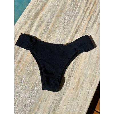 Calcinha De Biquíni Bombom Cannes Preto - 2114 - Jebelle