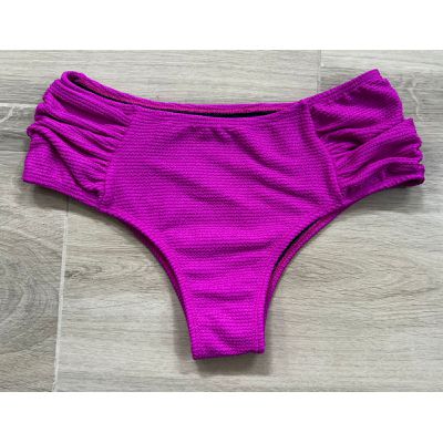 Calcinha de Biquíni Juliana Rosa Texturizada - 900... - Jebelle