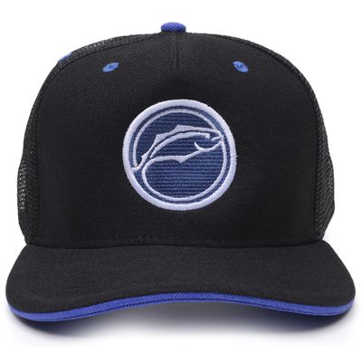 Boné Rancho do Matuto Patch Bordado Premium Tela Respirável Proteção - Preto/Azul