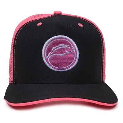 Boné Rancho do Matuto Patch Bordado Premium Tela Respirável Proteção - Preto/Pink