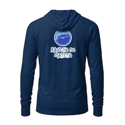 Camisa Poliamida Masculina Super Fresca Dry-Fit FPS 50+ Capuz e Balaclava - Azul Marinho