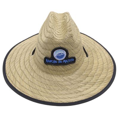 Chapéu Rancho do Matuto Pierside Com Viés Conforto Térmico Proteção